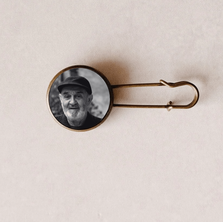 Camafeo broche para Botonier (personalizado con pago previo) 8